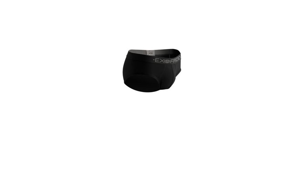 ExOfficio Give-N-Go Sport Mesh Brief Men's, Solid Black, 2XL 1241-2460-9995-2XL