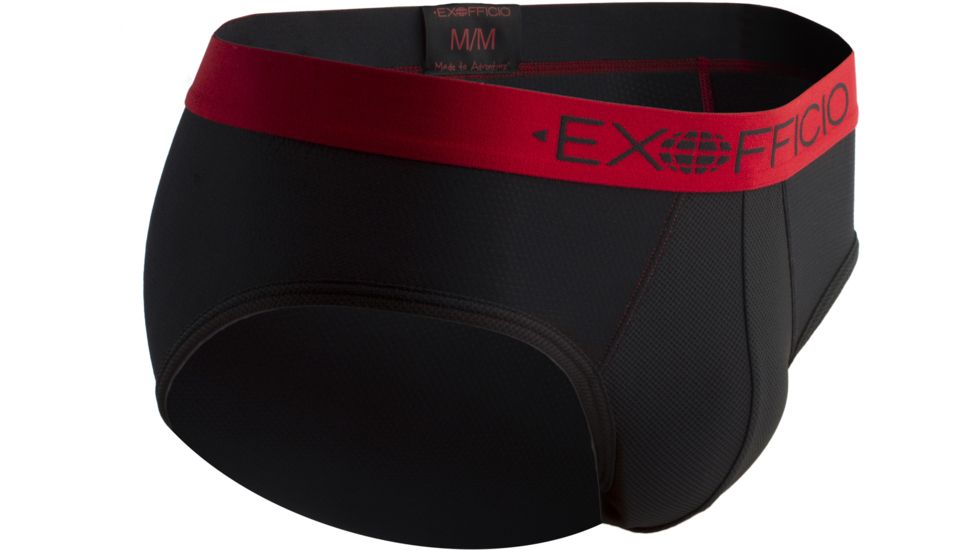 Give-N-Go Sport Mesh Brief - Mens -Black-Small