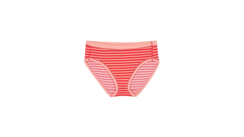 ExOfficio Give-N-Go Sport Mesh Printed Bikini - Womens, Lollipop Double Stripe, Extra Small, 22453045-7037-XS