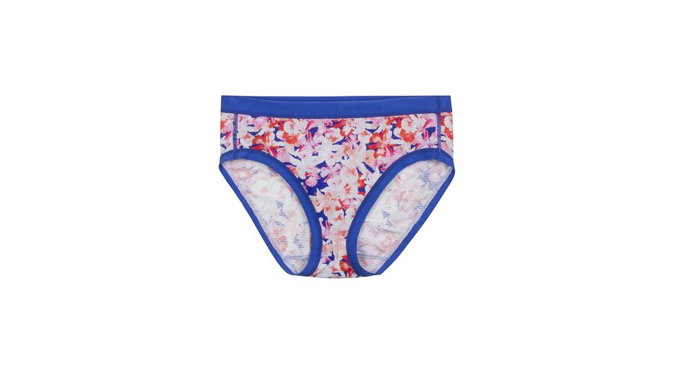 ExOfficio Give-N-Go Sport Mesh Printed Bikini - Womens, Photoreal Floral, Extra Small, 22453045-7013-XS