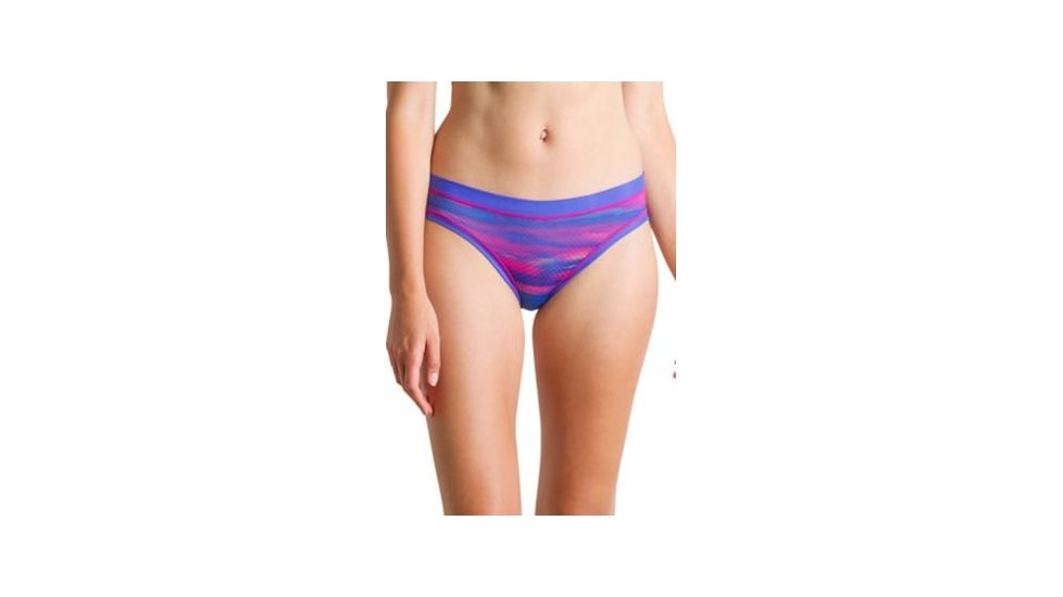 ExOfficio Give-N-Go Sport Mesh Printed Bikini Womens, Regal/Watercolor, XS, 22453045-7303-XS