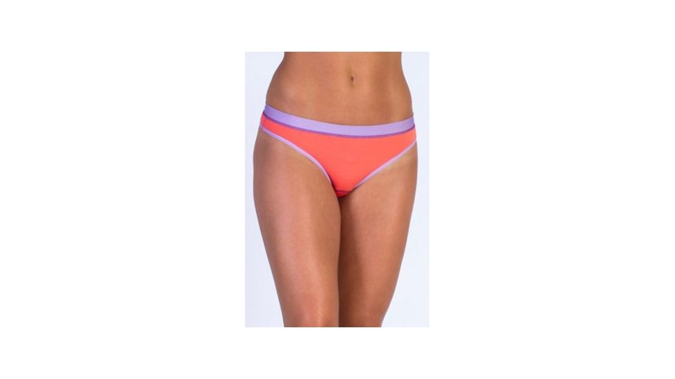 ExOfficio Give-N-Go Sport Mesh Thong - Womens, Hot Coral, Large 22412579-3546-L