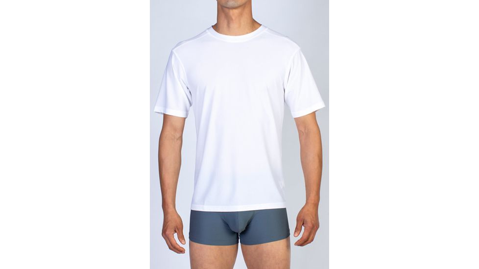 Give-N-Go Tee - Mens -White-Large
