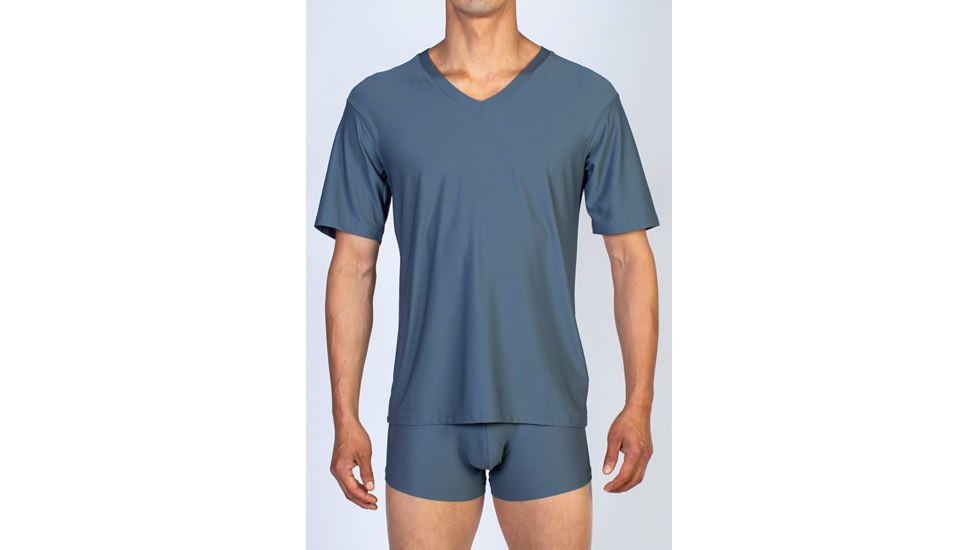 Give-N-Go V-Neck Shirt - Mens -Charcoal-Medium