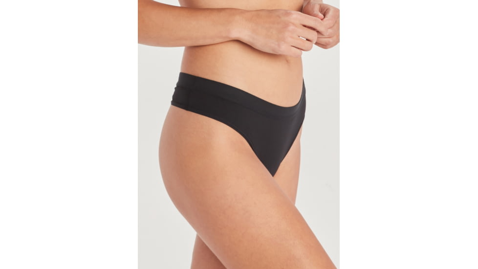 ExOfficio GNG Sport 2.0 Thong - Womens, Black, Extra Large, 22419779-9999-XL
