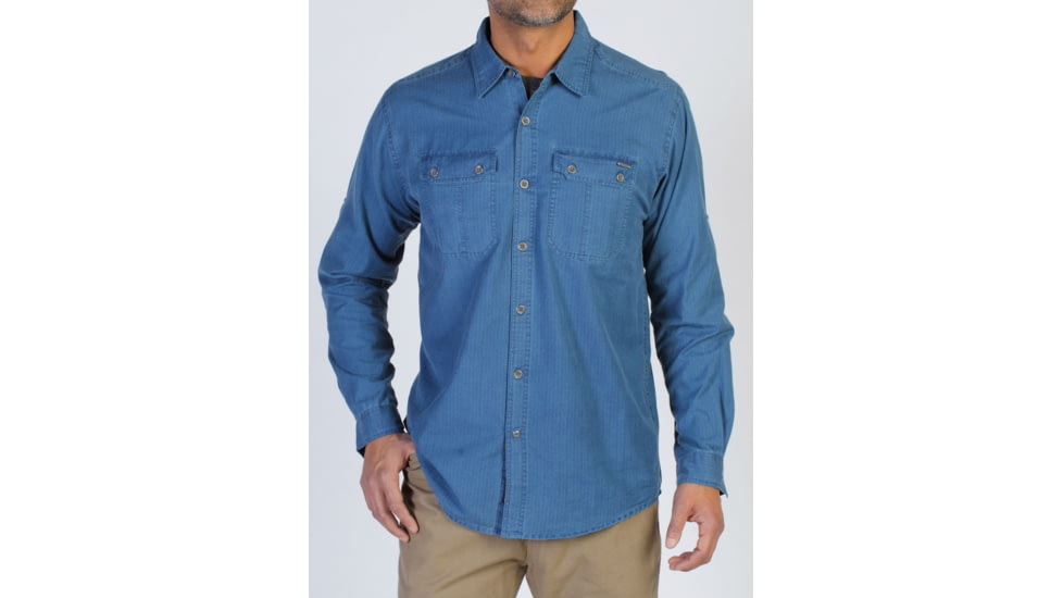 Hallstatt Long Sleeve Shirt - Mens -Galaxy-XX-Large