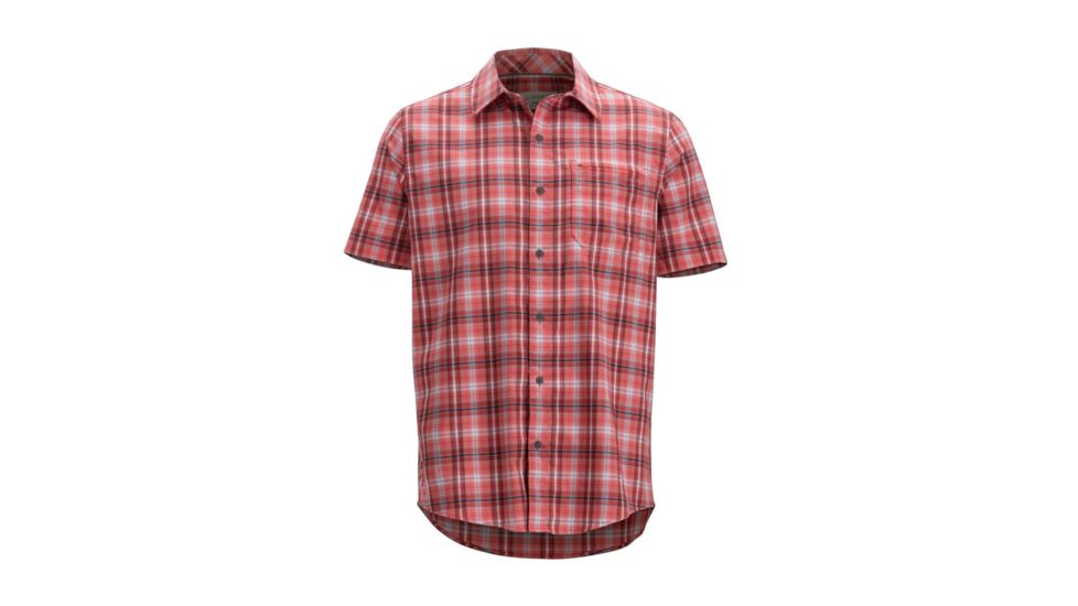 ExOfficio Keats Short Sleeve, Spiced Coral, XL, 10023264-3300-XL