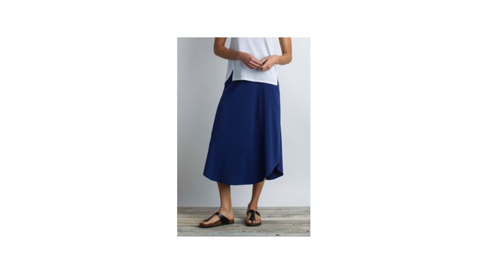 ExOfficio Kizmet Midi Skirt Women's, Ink, M 20623106-5995_M
