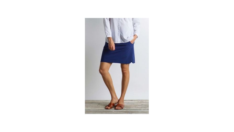DEMO, ExOfficio Kizmet Skort - Women's, 6 US, 5 in Inseam, Ink, 20623072-5995-6