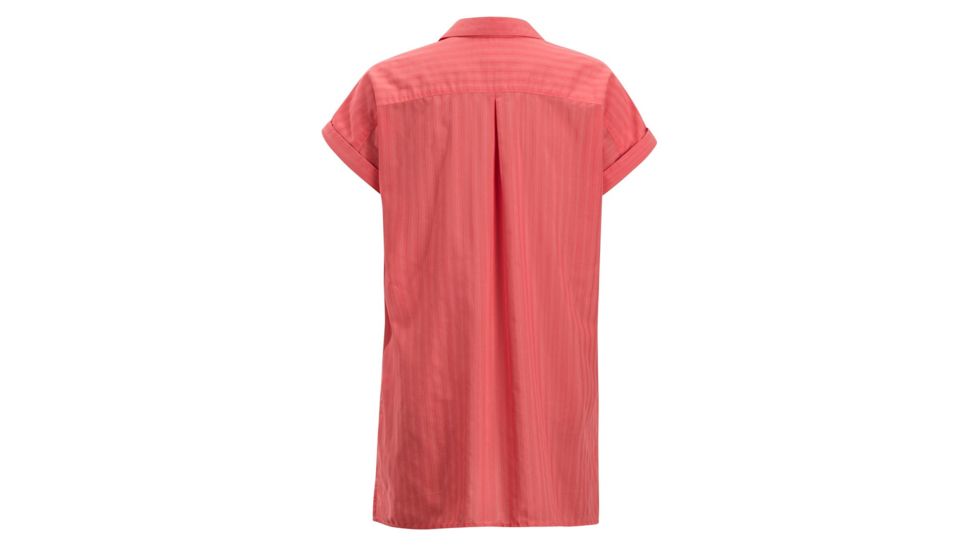 Demo, ExOfficio Lencia Short Sleeve - Women's, Spiced Coral, M, 20023097-3300-M