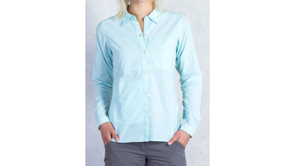 Lightscape Long Sleeve Shirt - Womens-Tourmaline-Large