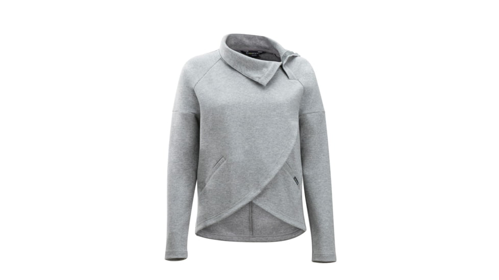ExOfficio Manzanita Pullover - Women's, Grey Heather, XS, 20173301-9310-XS