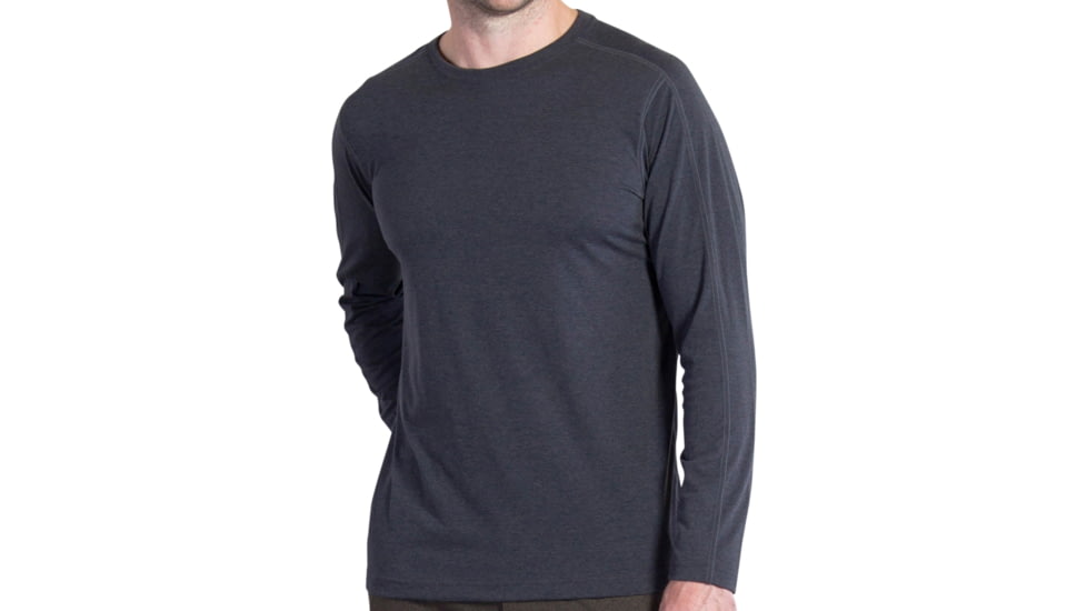 ExOfficio NioClime Long Sleeve Shirt - Men's -Charcoal-Small