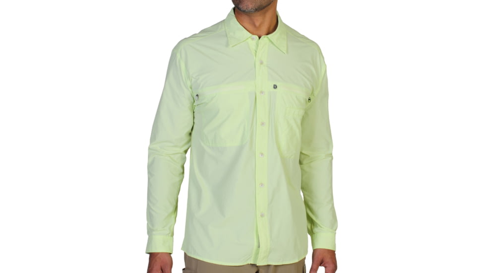 Reef Runner Long Sleeve - Mens-Lt Lime-XX-Large