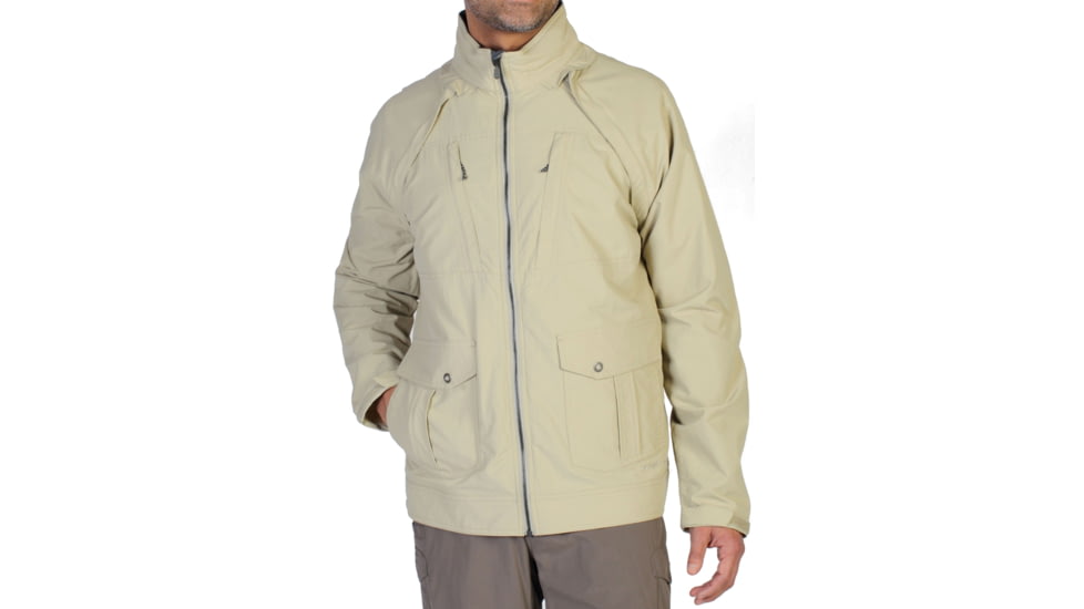 ExOfficio Round Trip Convertible Jacket - Men's-Lt Khaki-X-Large