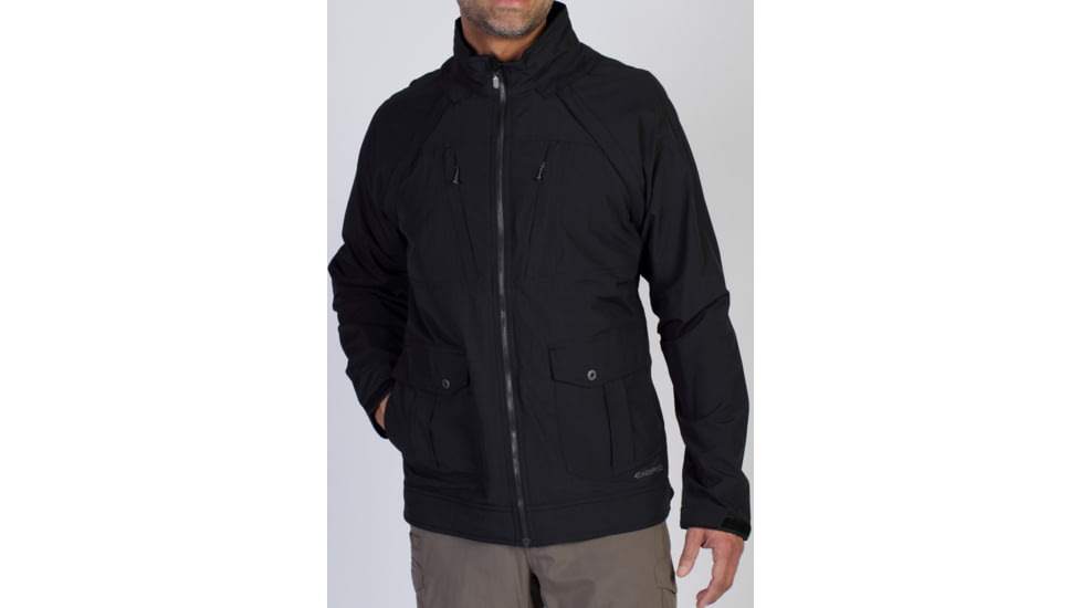 ExOfficio Round Trip Convertible Jacket - Mens-Black-Large