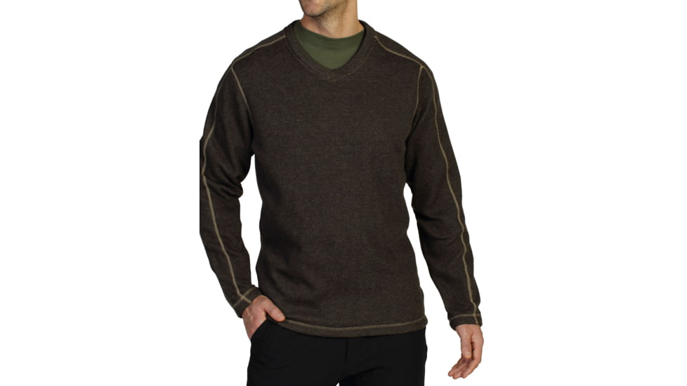 Ruvido V Neck Sweater - Mens -Tough-X-Large