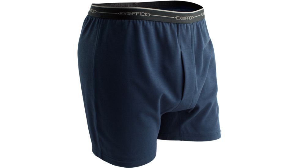 ExOfficio Sol Cool Boxer - Men's-Navy-5 in-Medium