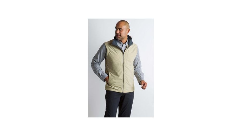 ExOfficio Sol Cool FlyQ Vest Men's, Lt Khaki, L 10763162-8020_L