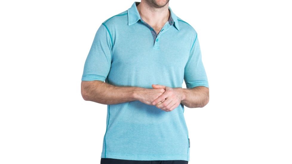 ExOfficio Sol Cool Jacquard Polo - Men's -Algiers-Small