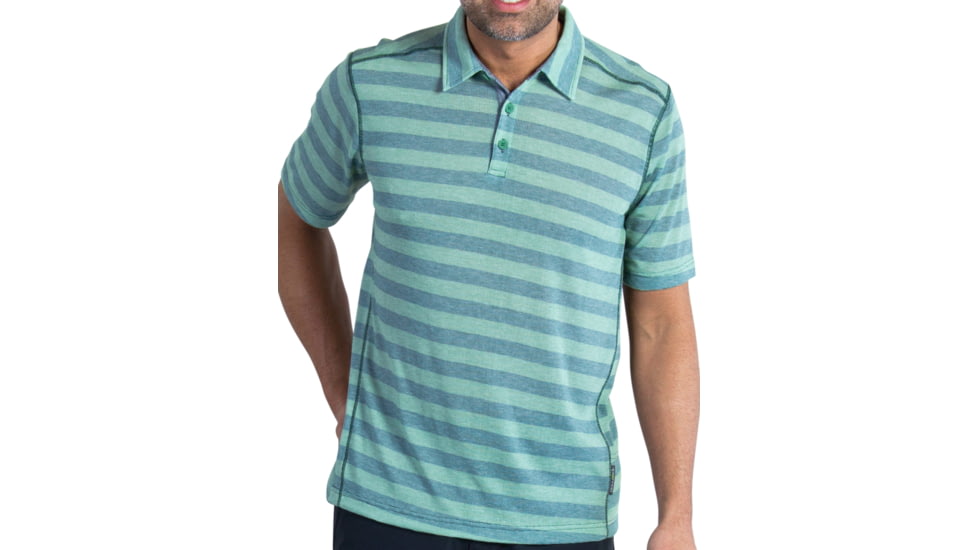 ExOfficio Sol Cool Jacquard Polo - Men's -Hemlock-X-Large