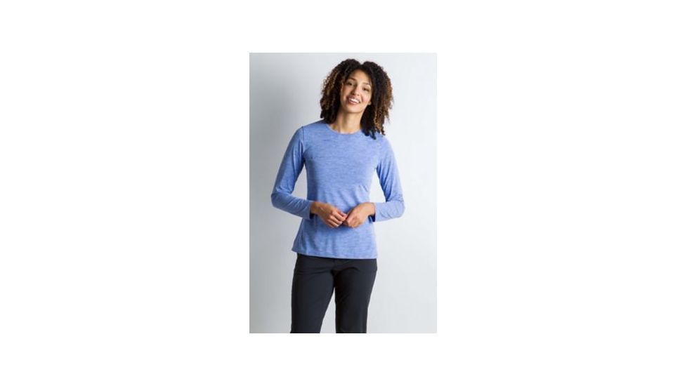 ExOfficio Sol Cool Kaliani Long Sleeve Shirt Women's, Lobelia Heather, M 20113112-5515_M