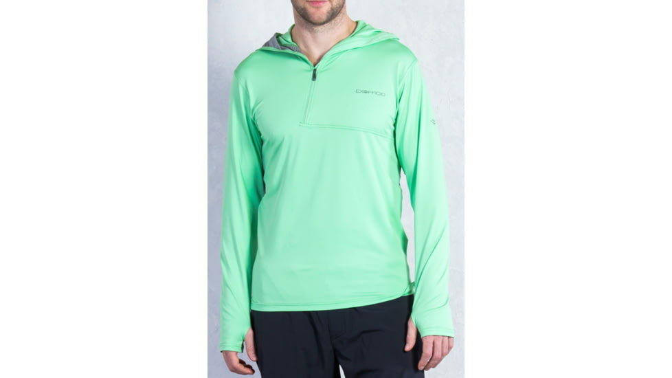 Sol Cool Ultimate Hoody - Mens-Beachglass-Medium