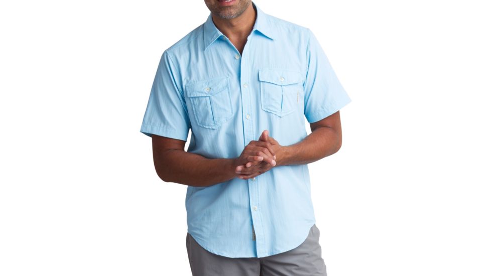 ExOfficio Sondar Short Sleeve Shirt - Men's-Sky-X-Large