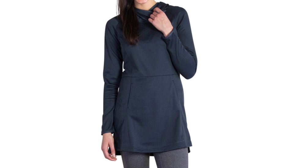 ExOfficio Tatra Hooded Dress - Women's-Carbon-Small