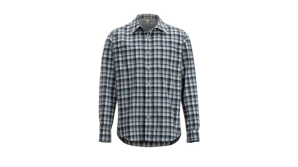 ExOfficio Tellico Long Sleeve - Men's, Oyster, S, 10013247-9210-S