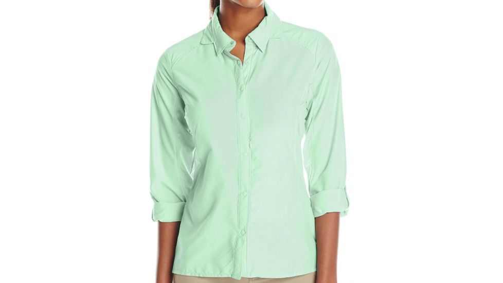 ExOfficio Triflex Hybrid Long Sleeve Shirt - Women's-Opaline-X-Small