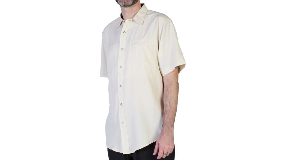 Tripr Short Sleeve Shirt - Mens -Bone-Small