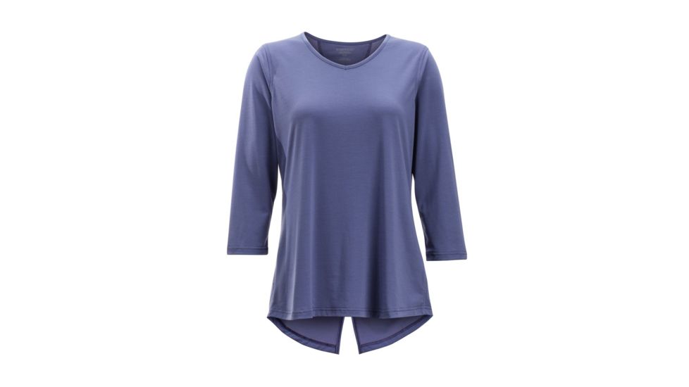 ExOfficio Wanderlux 3/4 Sleeve - Women's, Blue Heron, S, 20113084-5016-S