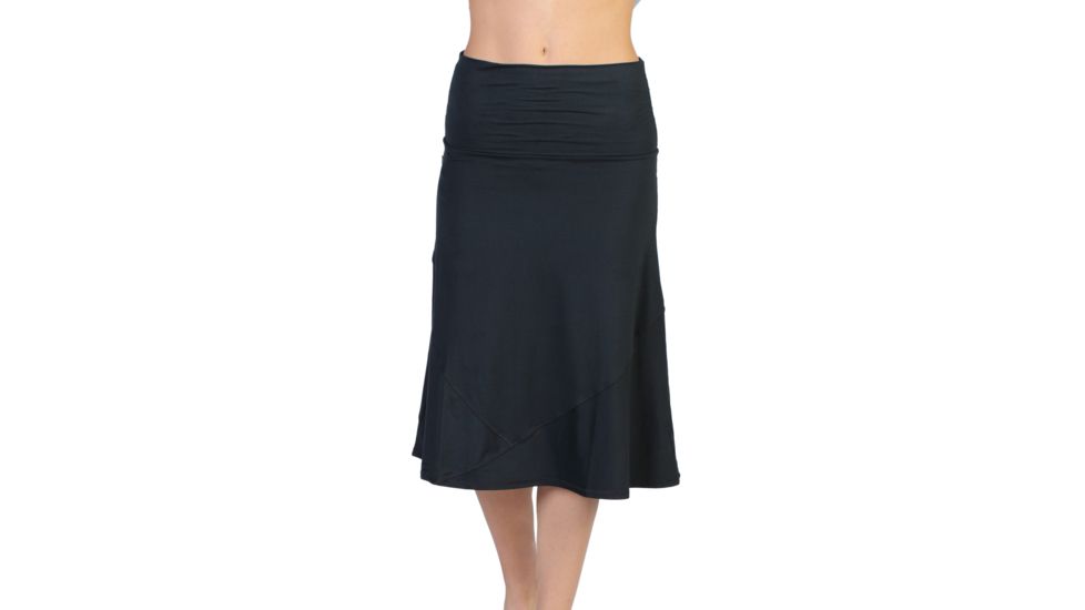 ExOfficio Wanderlux Convertible Skirt - Women's-Black-X-Small
