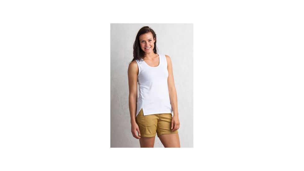 ExOfficio Wanderlux Tank Womens, White, S, 20122794-1000-S