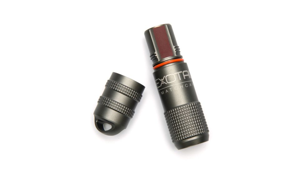 Exotac MATCHCAP Firestarter, Gunmetal 004000-GUN