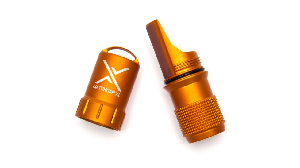 Exotac MATCHCAP XL Firestarter, Blaze Orange 004100-ORG