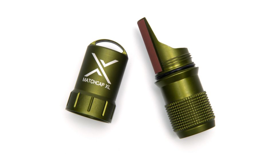 Exotac MATCHCAP XL Firestarter, Olive Drab 004100-OD