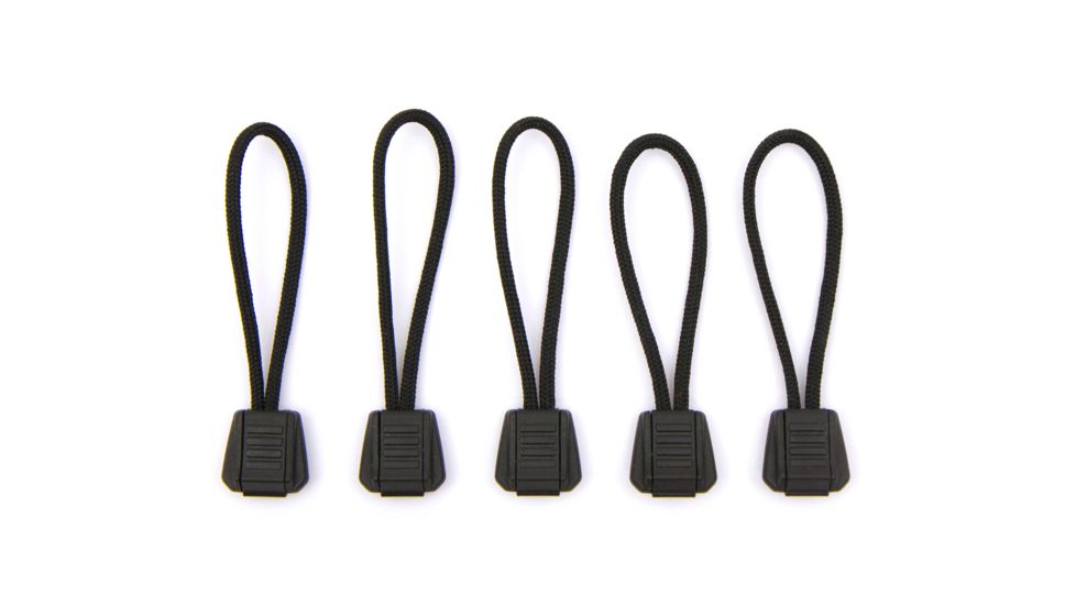 Exotac tinderZIP Zipper Pull, Black 009000-BLK
