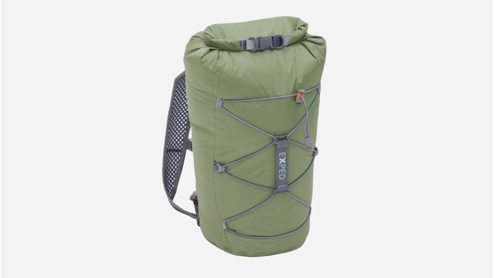 Exped Cloudburst 25 Dry Bag, Dark Olive, 7640147768550