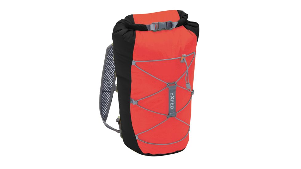 Cloudburst 25 Dry Bag-Black/Red