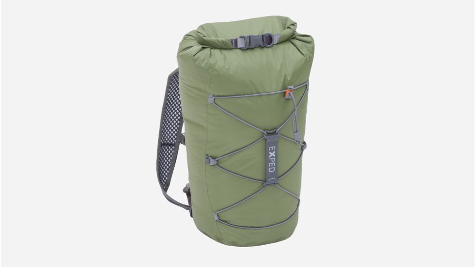 Exped Cloudburst 25 Dry Bag, Dark Olive, 7640147768550