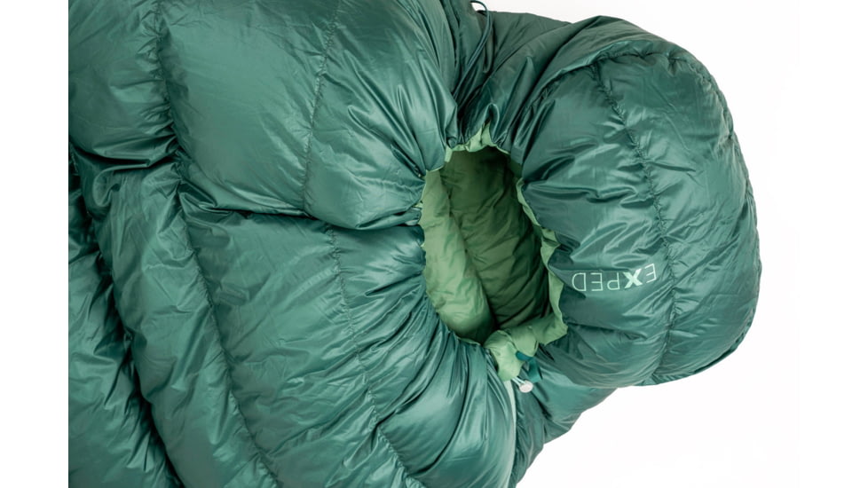 Exped Comfort 0C 30F Sleeping Bag, Left, Cypress, Long, 7640277842090