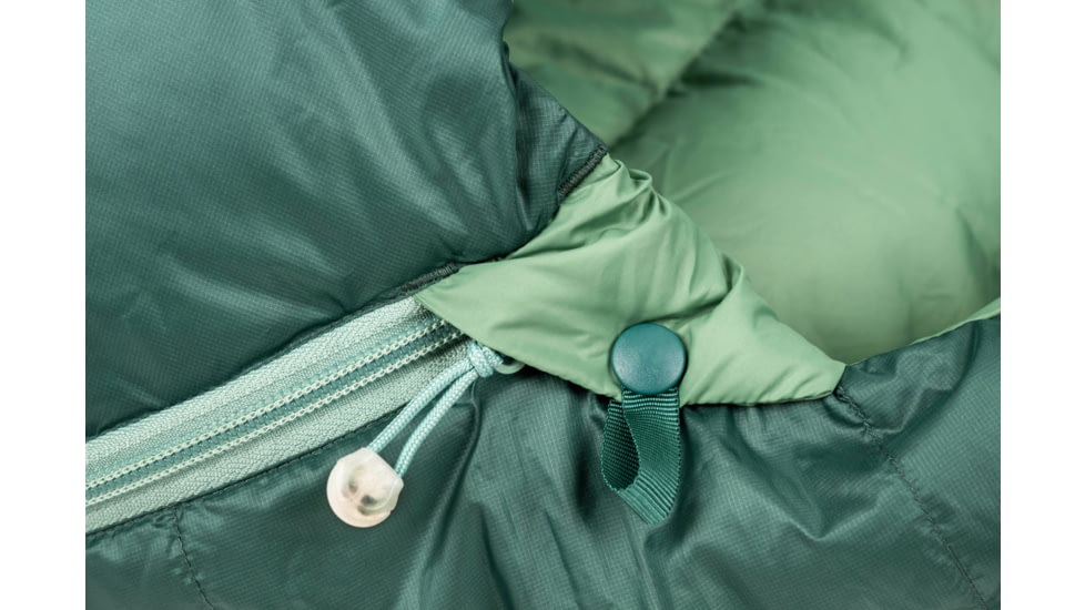 Exped Comfort 0C 30F Sleeping Bag, Left, Cypress, Long, 7640277842090