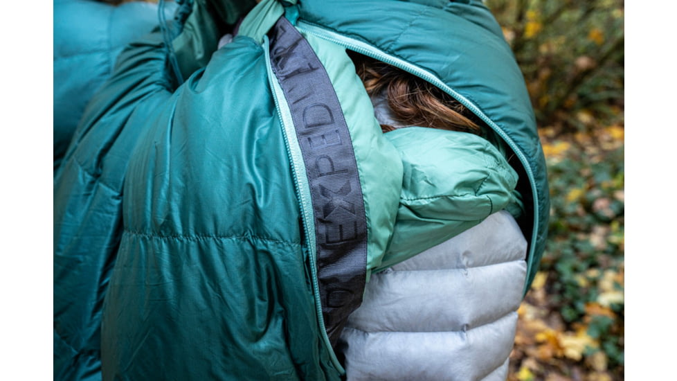 Exped Comfort 0C 30F Sleeping Bag, Left, Cypress, Long, 7640277842090