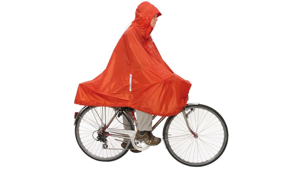 Exped Daypack and Bike Poncho-Terracotta
