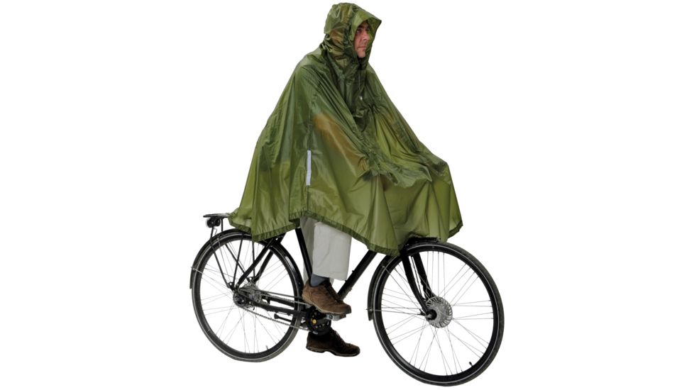 Exped Daypack and Bike Poncho UL-Green