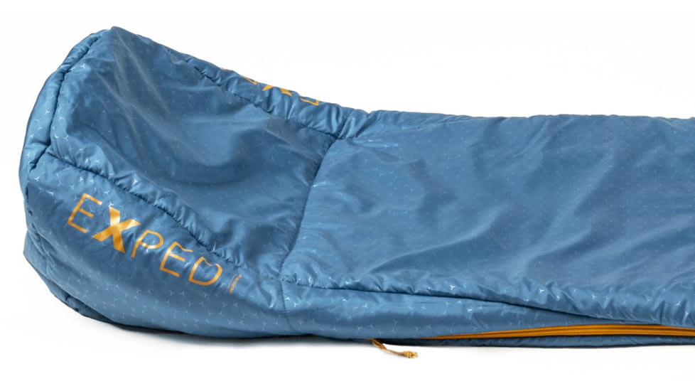 Exped Deepsleep 5C 45F Sleeping Bag, Left, Deep Sea, Long, 7640277846104