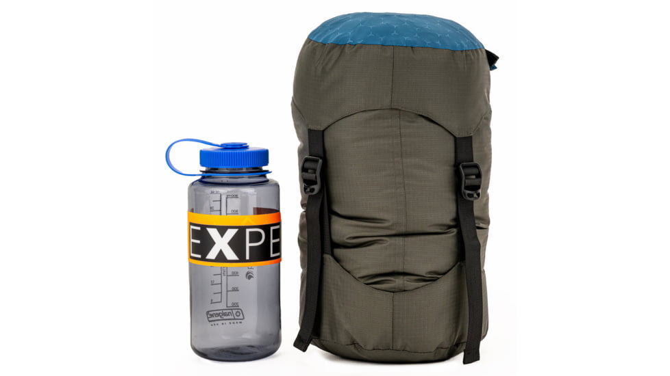 Exped Deepsleep 5C 45F Sleeping Bag, Left, Deep Sea, Long, 7640277846104