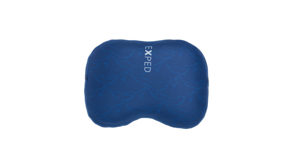 Exped DeepSleep Pillow, Blue Mountain Print, Medium, 7640277843240